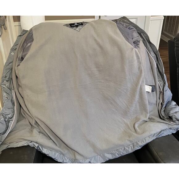 Steve Madden Womens Plus-size Chevron Puffer Jacket Sz 2X, Gently Used - Picture 8 of 10